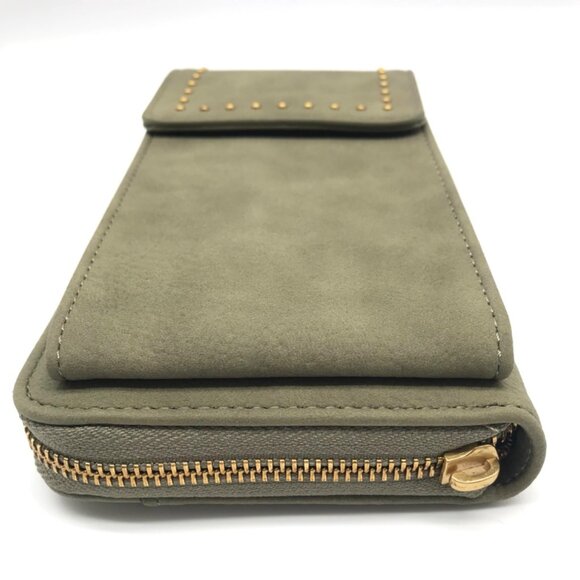 Style & Co Hazy Sage Crossbody Wallet - Picture 3 of 11
